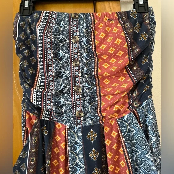 Women’s Wide Leg Strapless Jumper- Size M - Picture 3 of 7